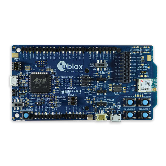 BMD-340-EVAL u-blox  Cartes de kits d'évaluation et de développement RF